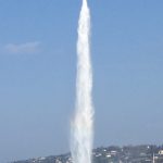 スイス・ジュネーブの大噴水と山崎正和氏の「水の東西」