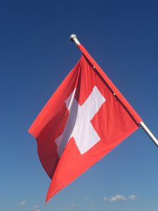 スイスの国旗の写真