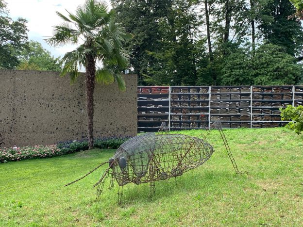 ジュネーブの植物園の素敵な鉄分